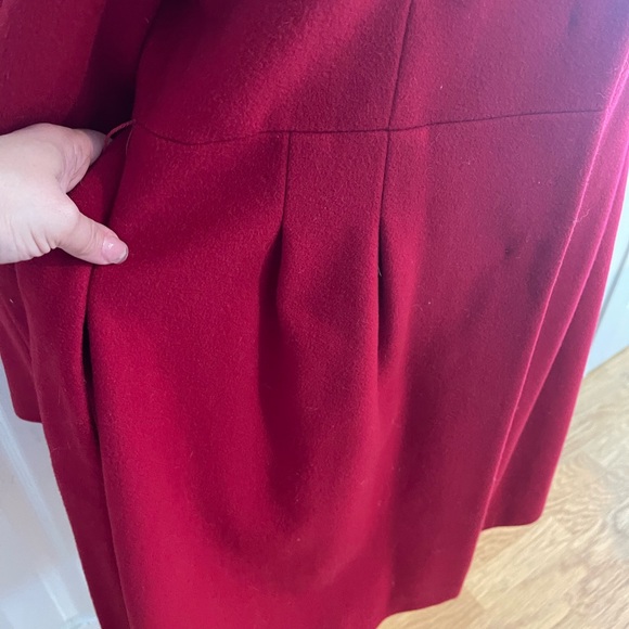 Red wool jacket - Picture 9 of 9